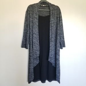 🌷HAANI Women's 3/4 Sleeve Cardigan Dress